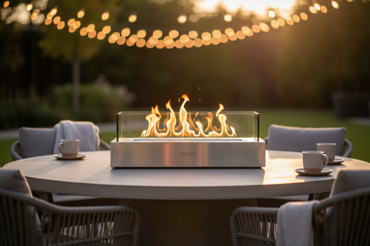 Facebook Tabletop Fireplace Ad