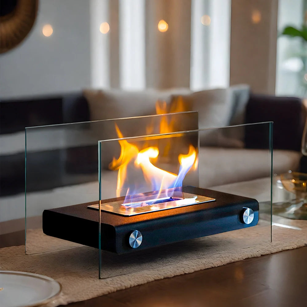 14" L Portable Tabletop Fireplace